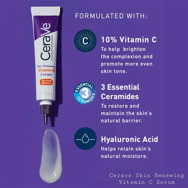 Cera-Ve-Skin-Renewing-Vitamin-C-Serum-with-Hyaluronic-Acid-30ml1.webp CeraVe Skin Renewing Vitamin C Serum with Hyaluronic Acid 30ml