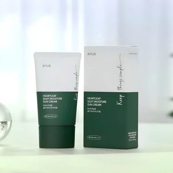 anua-2.webp ANUA Heartleaf Cycle Moisture Sun Cream SPF50+ PA++++ 50ml