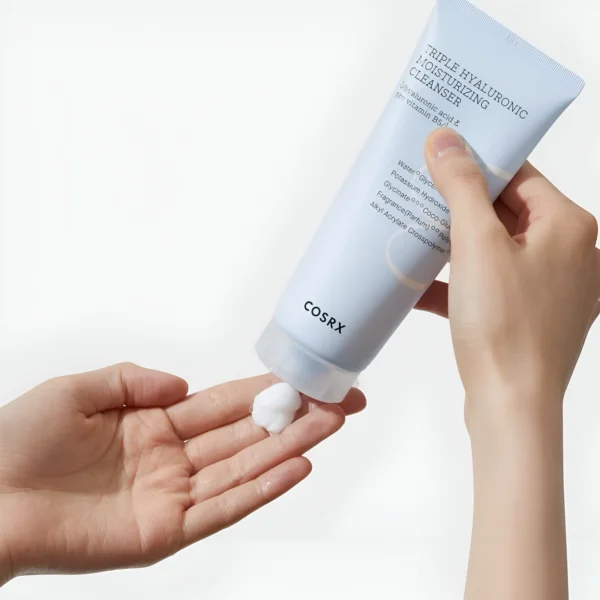 cosrx-19.webp COSRX Hydrium Triple Hyaluronic Moisturizing Cleanser 150ml