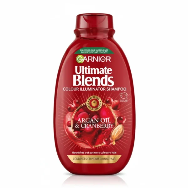 GARNIER-ultimate-blends-colour-protecting-shampoo-Argan-Oil-Cranberry-400ml-Product-Beautifier.webp GARNIER ultimate blends colour protecting shampoo Argan Oil & Cranberry 400ml
