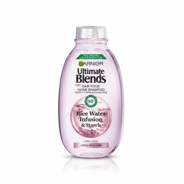 GARNIER ultra doux Smoothing Shampoo Rice Water Infusion & Starch for long hair 600ml