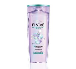 LOREAL  Hyaluron Pure 72H Purify Shampoo for Oily Scalp & Dehydrated Lengths 400ml