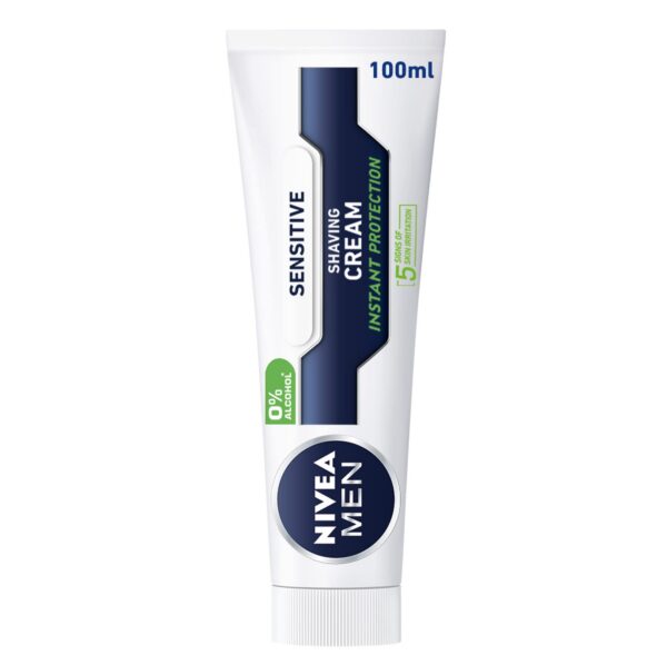 NIVEA-Men-Shaving-Cream-Sensitive-0-alcohol-100ml.jpg NIVEA Men Shaving Cream Sensitive 0% alcohol 100ml