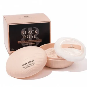 ROSE BERRY Black Rose Dusting powder for the Body (Body Powder) 200g