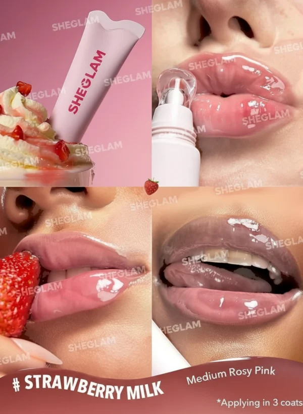 SHEGLAM-Crystal-Glaze-Moisturizing-Lip-Care-Strawberry-Milk1-Product-Beautifier.webp SHEGLAM Crystal Glaze Moisturizing Lip Care 10ml