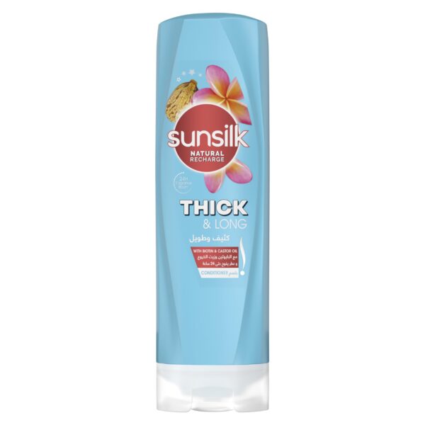 SUNSILK-conditioner-thick-long-with-biotin-castor-oil-350ml.jpg SUNSILK conditioner thick & long with biotin & castor oil 350ml