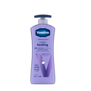 VASELINE calm healing 48h moisture prevents dryness + ultra hydrating lipids lotion 600ml
