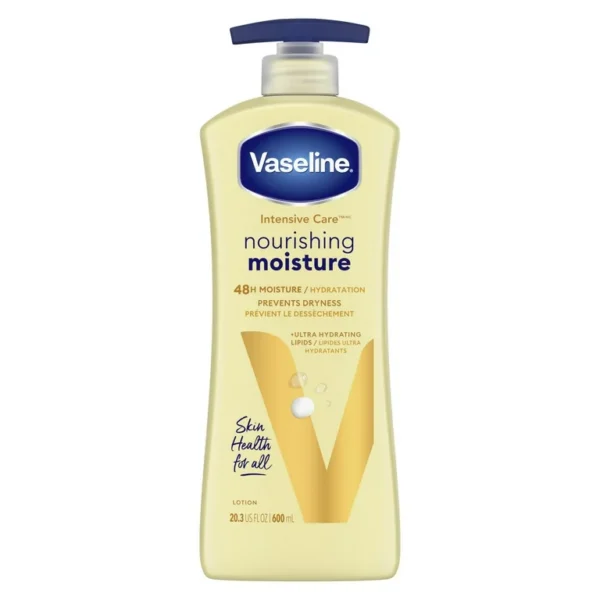 VASELINE-nourishing-moisture-48h-moisture-ultra-hydrating-lipids-lotion-600ml.webp VASELINE nourishing moisture 48h moisture + ultra hydrating lipids lotion 600ml