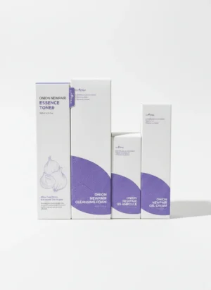 Isntree Onion Newpair Blemish & Calming Kit (4-Piece Set)