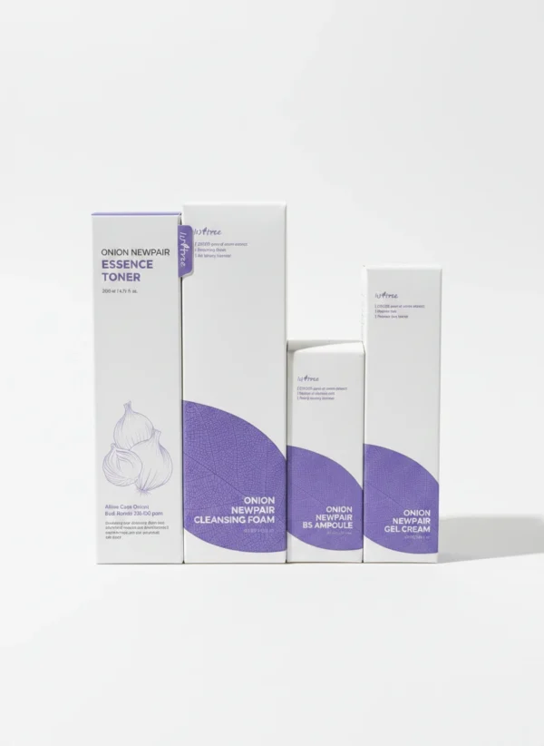 Isntree Onion Newpair Blemish & Calming Kit (4-Piece Set)